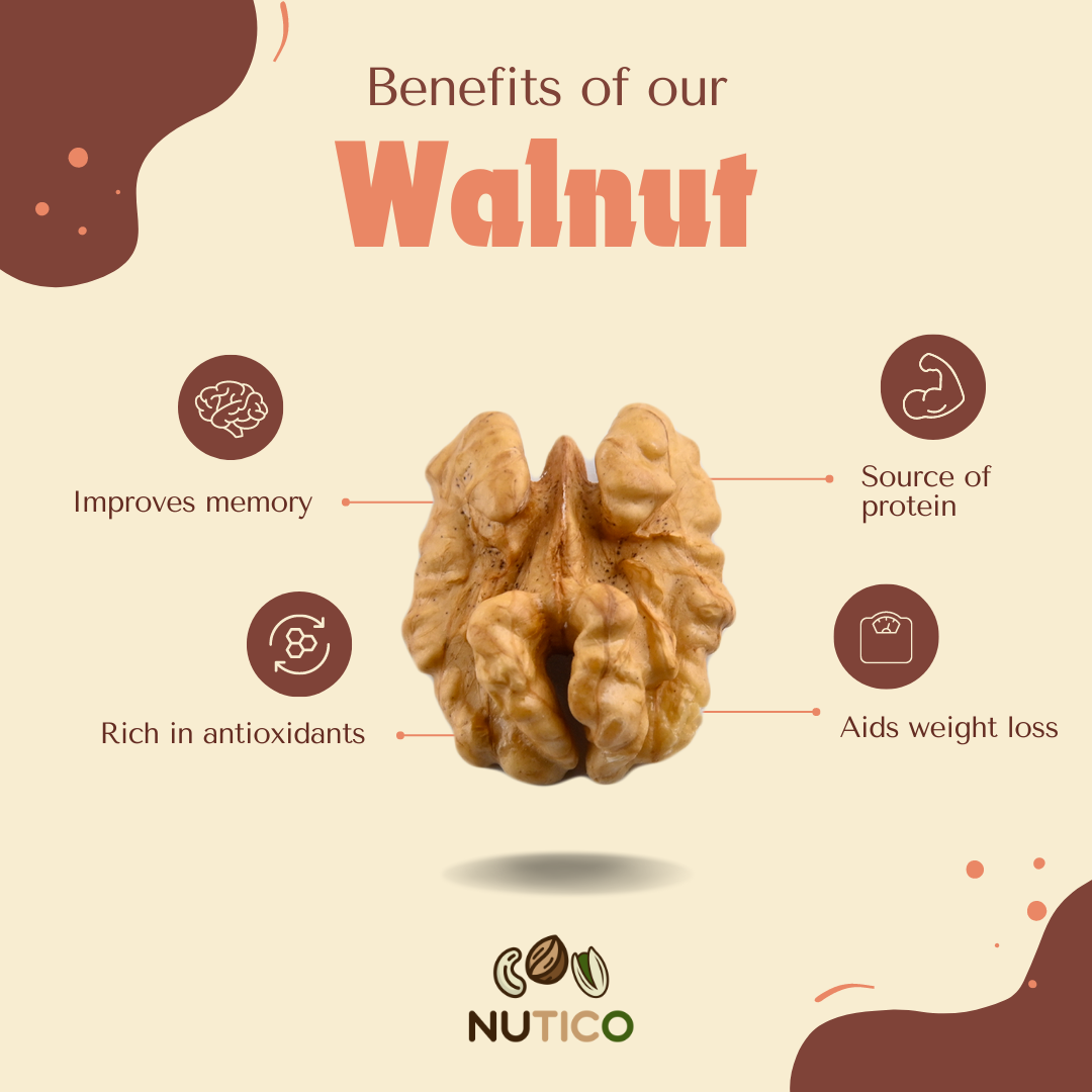 USA Raw Walnuts NUTICO